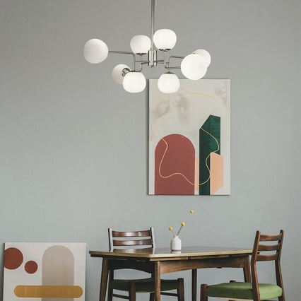 Maytoni MOD221-PL-08-N - Lestenec na drogu ERICH 8xE14/40W/230V mat krom