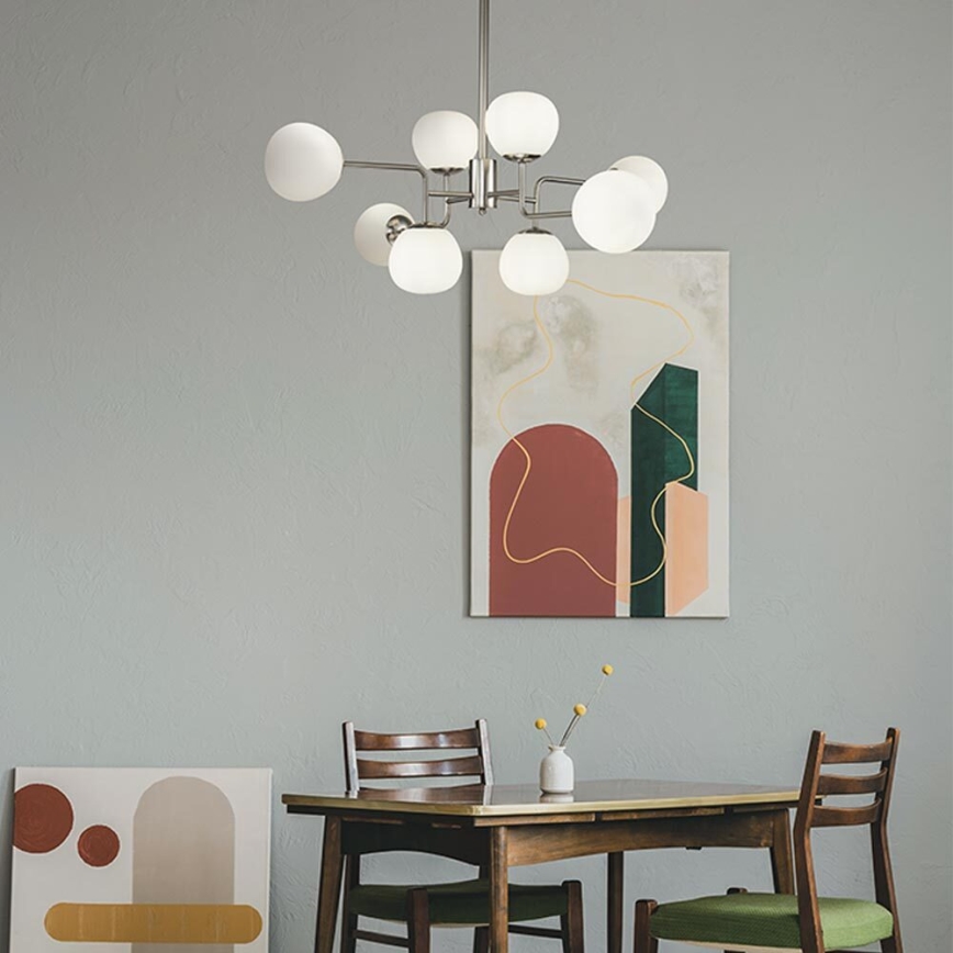 Maytoni MOD221-PL-08-N - Lestenec na drogu ERICH 8xE14/40W/230V mat krom