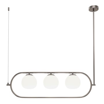 Maytoni MOD221PL-03N - Lestenec na drogu ERICH 3xE14/40W/230V mat krom