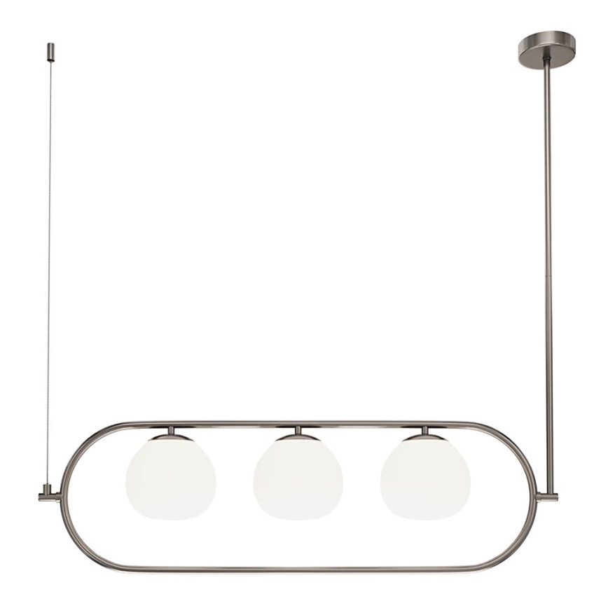 Maytoni MOD221PL-03N - Lestenec na drogu ERICH 3xE14/40W/230V mat krom