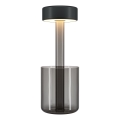 Maytoni MOD229TL-L3B3K3 - LED Zatemnitvena polnilna prenosna namizna svetilka LED/3W/5V 2200-4000K 2000 mAh črna/siva