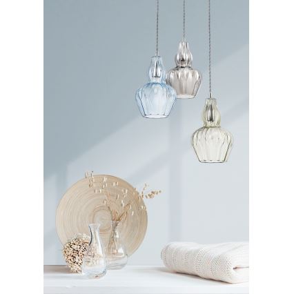 Maytoni MOD238-PL-01-TR - Lestenec na vrvici EUSTOMA 1xE14/40W/230V prozorna