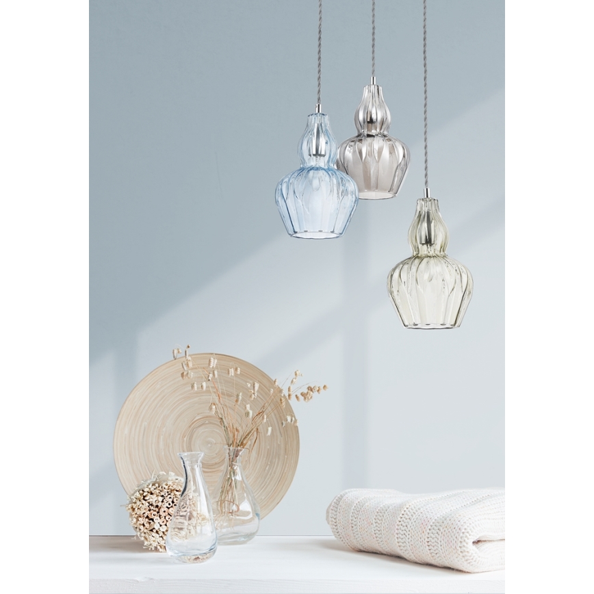 Maytoni MOD238-PL-01-TR - Lestenec na vrvici EUSTOMA 1xE14/40W/230V prozorna