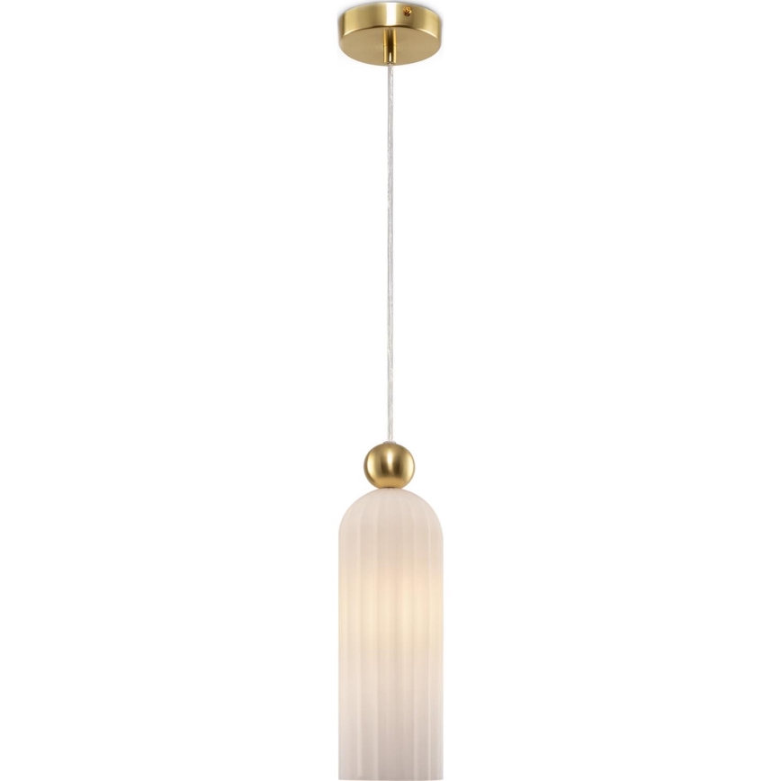 Maytoni MOD302PL-01W - Lestenec na vrvici ANTIC 1xE14/40W/230V zlata/bela