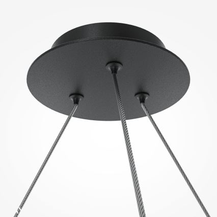 Maytoni MOD317PL-06B - Lestenec na vrvici BALANCE 6xG9/40W/230V črna