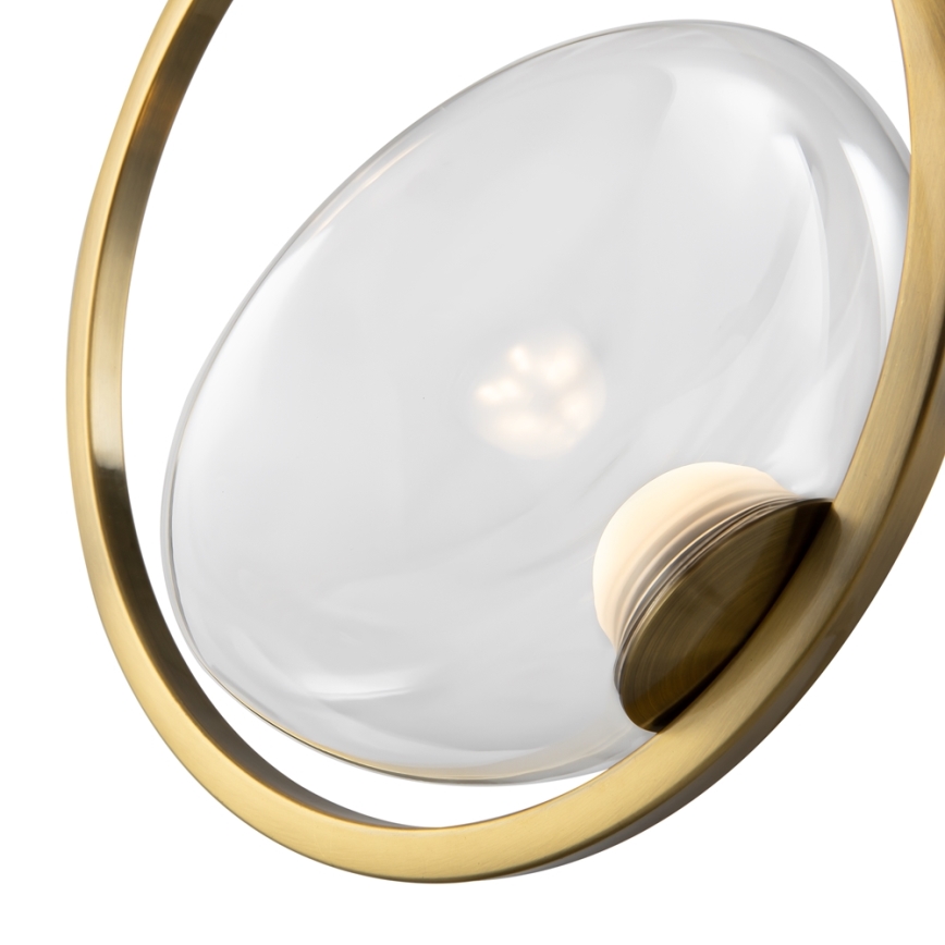 Maytoni MOD327PL-L5BS3K - LED Lestenec na vrvici LUNARE LED/5W/230V zlata