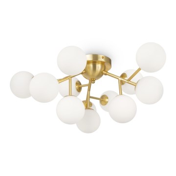 Maytoni MOD545CL-12BS - stropna svetilka DALLAS 12xG9/28W/230V, zlata