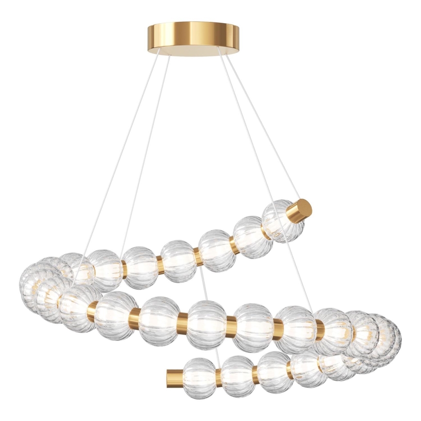 Maytoni MOD555PL-L35G3K - LED Lestenec na vrvici AMULET LED/40W/230V 3000K zlata