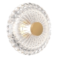 Maytoni MOD555WL-L3G3K - LED Stenska svetilka AMULET LED/3W/230V 3000K zlata