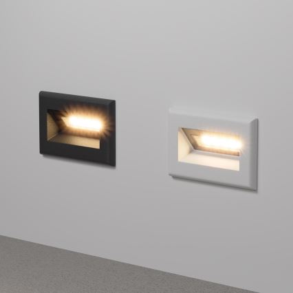 Maytoni O045SL-L3W3K - LED Zunanja vgradna svetilka BOSCA LED/3W/230V 3000K IP65 bela