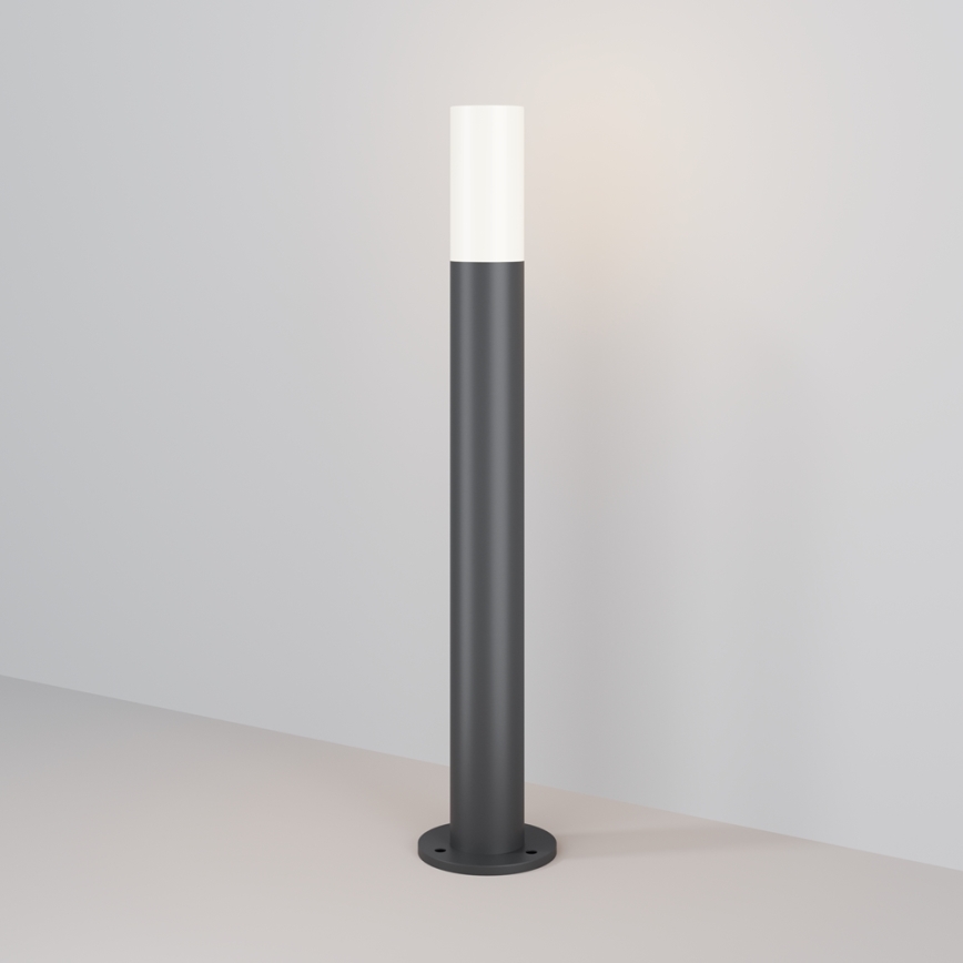 Maytoni O418FL-01GR1 - Zunanja svetilka WILLIS 1xE27/60W/230V 80 cm IP54 antracit