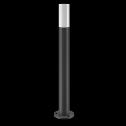 Maytoni O418FL-01GR1 - Zunanja svetilka WILLIS 1xE27/60W/230V 80 cm IP54 antracit
