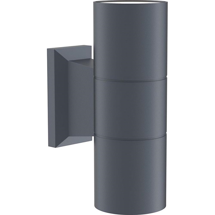 Maytoni O574WL-02GR - Zunanja stenska svetilka BOWERY 2xGU10/50W/230V IP54 antracit