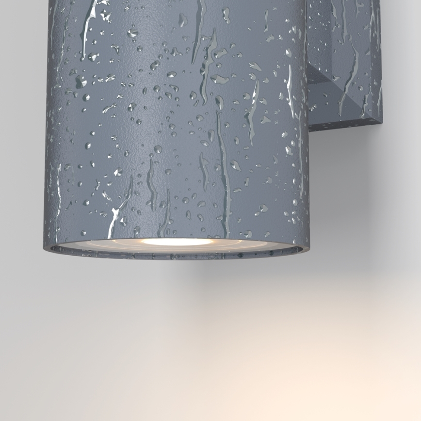 Maytoni O574WL-02GR - Zunanja stenska svetilka BOWERY 2xGU10/50W/230V IP54 antracit