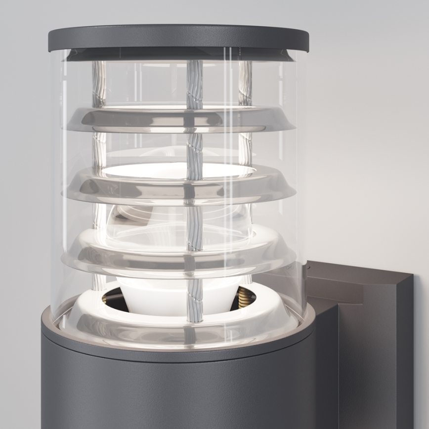Maytoni O576WL-02GR - Zunanja stenska svetilka BRONX 2xE27/60W/230V IP54 antracit