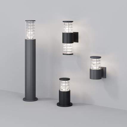 Maytoni O576WL-02GR - Zunanja stenska svetilka BRONX 2xE27/60W/230V IP54 antracit