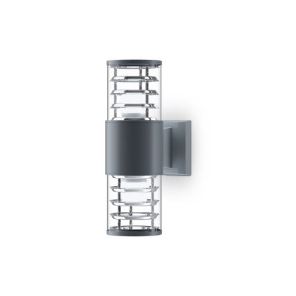 Maytoni O576WL-02GR - Zunanja stenska svetilka BRONX 2xE27/60W/230V IP54 antracit