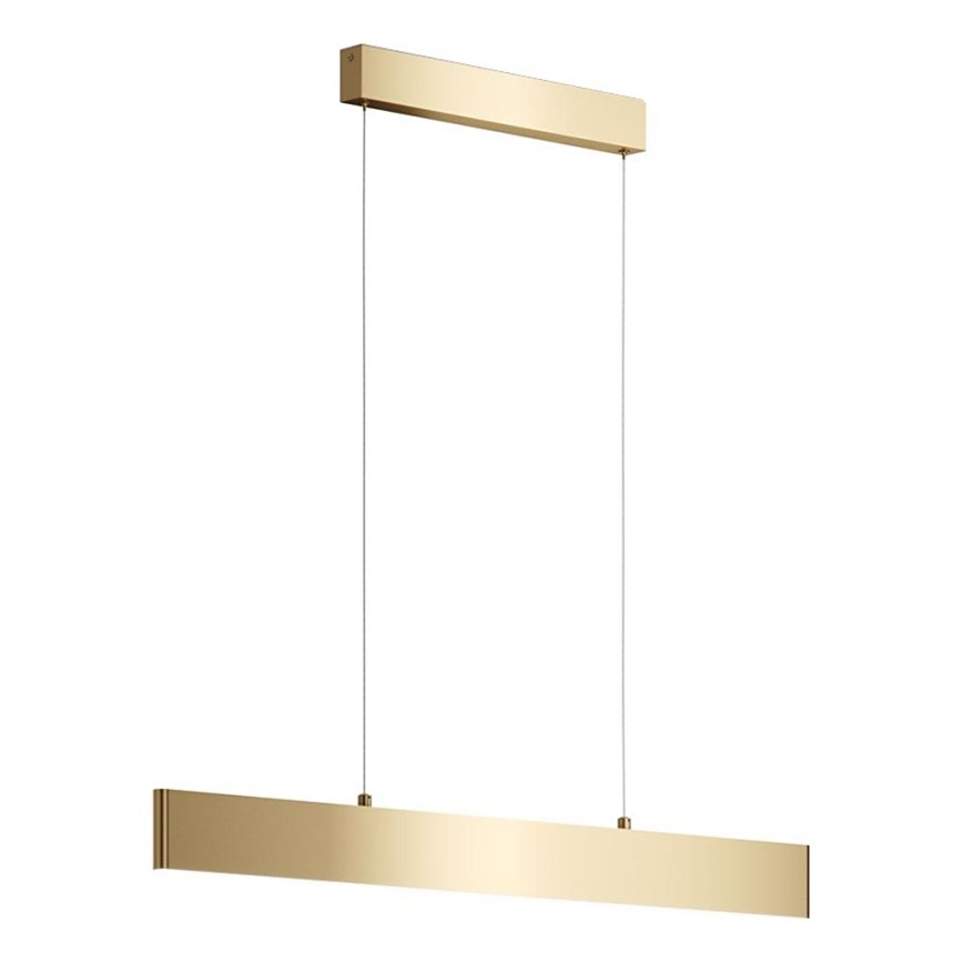 Maytoni P010PL-L23G3K - LED Lestenec na vrvici STEP LED/23W/230V 3000K 91 cm zlata