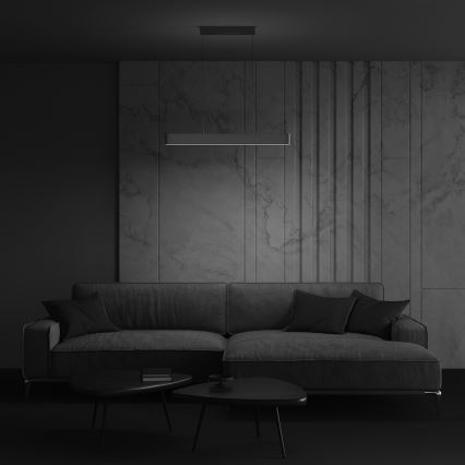Maytoni P010PL-L23G3K - LED Lestenec na vrvici STEP LED/23W/230V 3000K 91 cm zlata