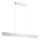 Maytoni P010PL-L30W4K - LED Lestenec na vrvici STEP LED/30W/230V 4000K 118,5 cm bela