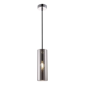 Maytoni P011PL-01CH - Lestenec na vrvici GIOIA 1xE14/40W/230V črna