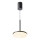 Maytoni P076PL-L12W3K-B - LED Lestenec na vrvici PLATO LED/12W/230V 3000K črna
