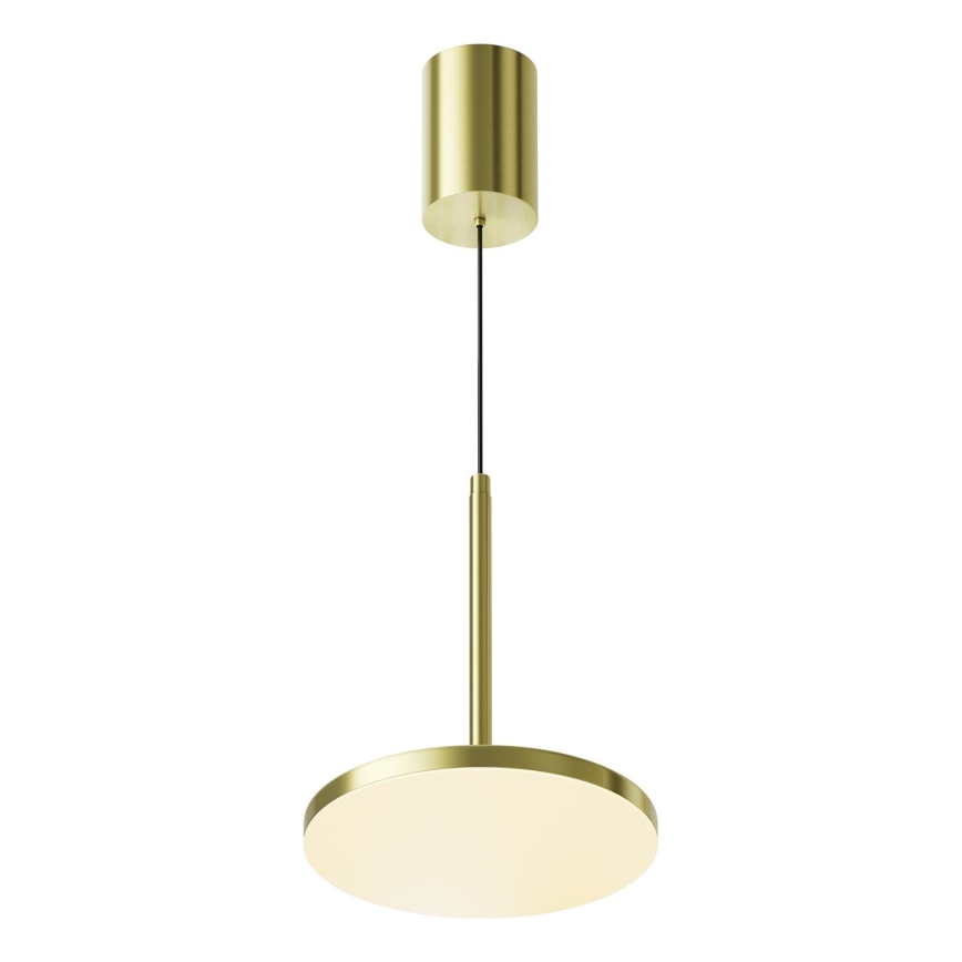 Maytoni P076PL-L12W3K-BS - LED Lestenec na vrvici PLATO LED/12W/230V 3000K zlata