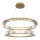 Maytoni P097PL-L90G4K - LED Lestenec na vrvici KRONE LED/90W/230V CRI 90 pr. 80,5 cm zlata