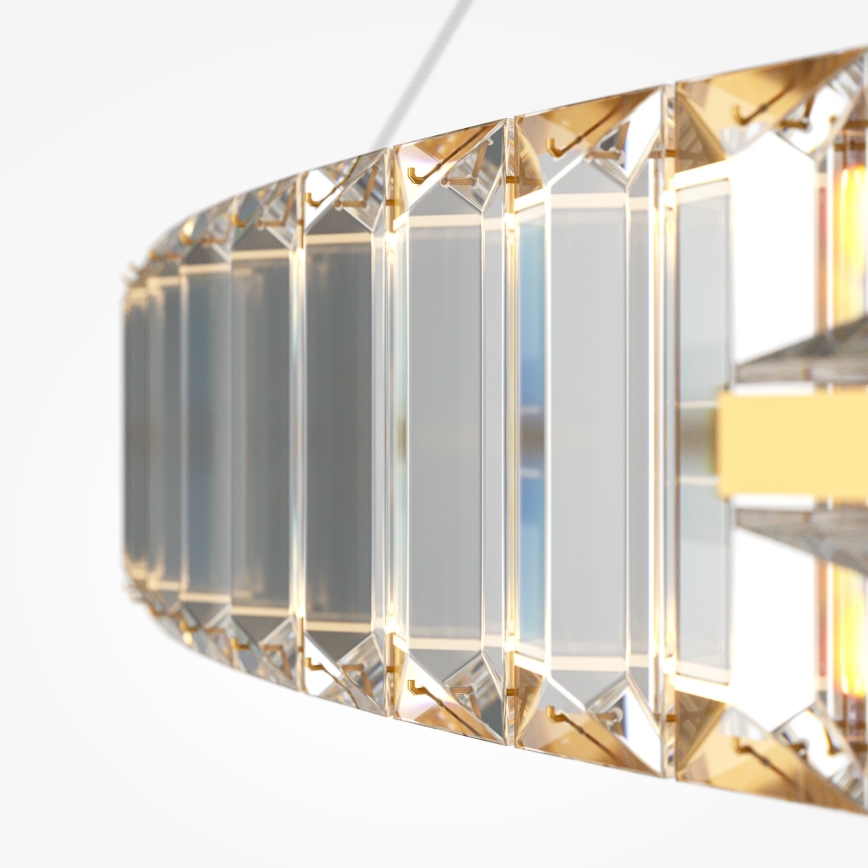 Maytoni P097PL-L90G4K - LED Lestenec na vrvici KRONE LED/90W/230V CRI 90 pr. 80,5 cm zlata