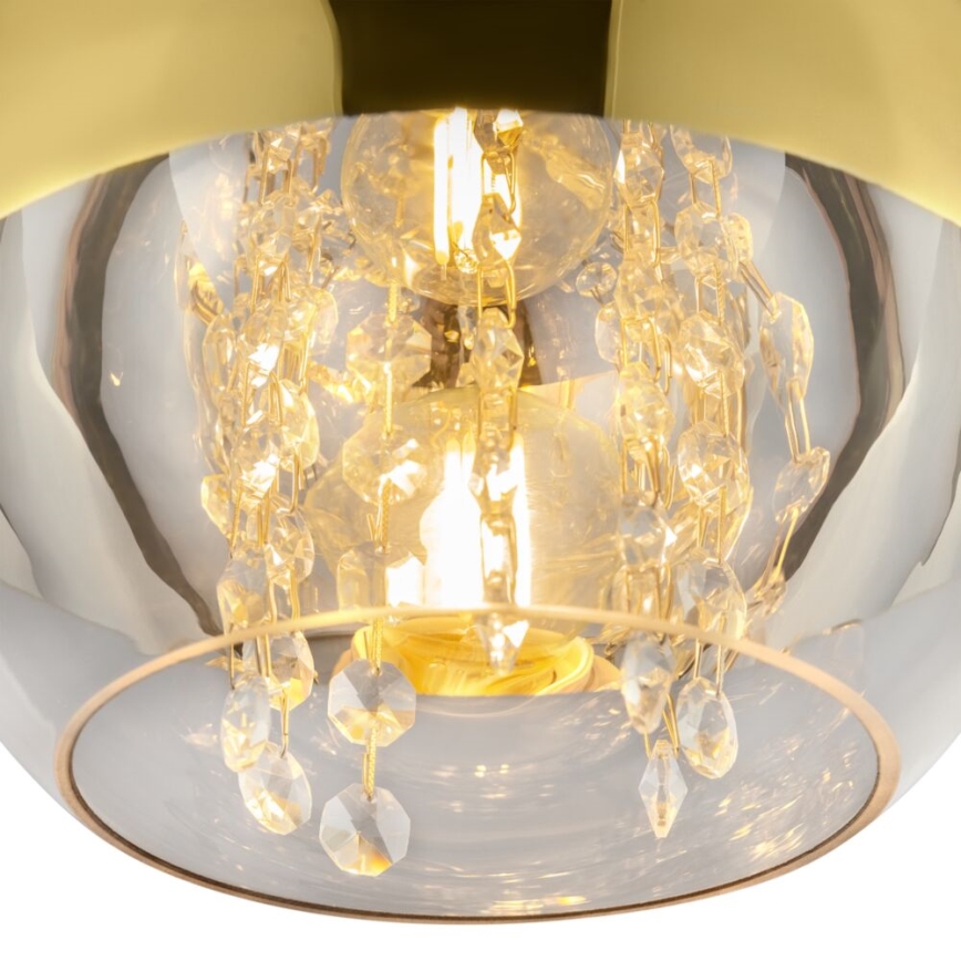 Maytoni P140-PL-110-1-G - Lestenec na vrvici FERMI 1xE27/60W/230V zlata