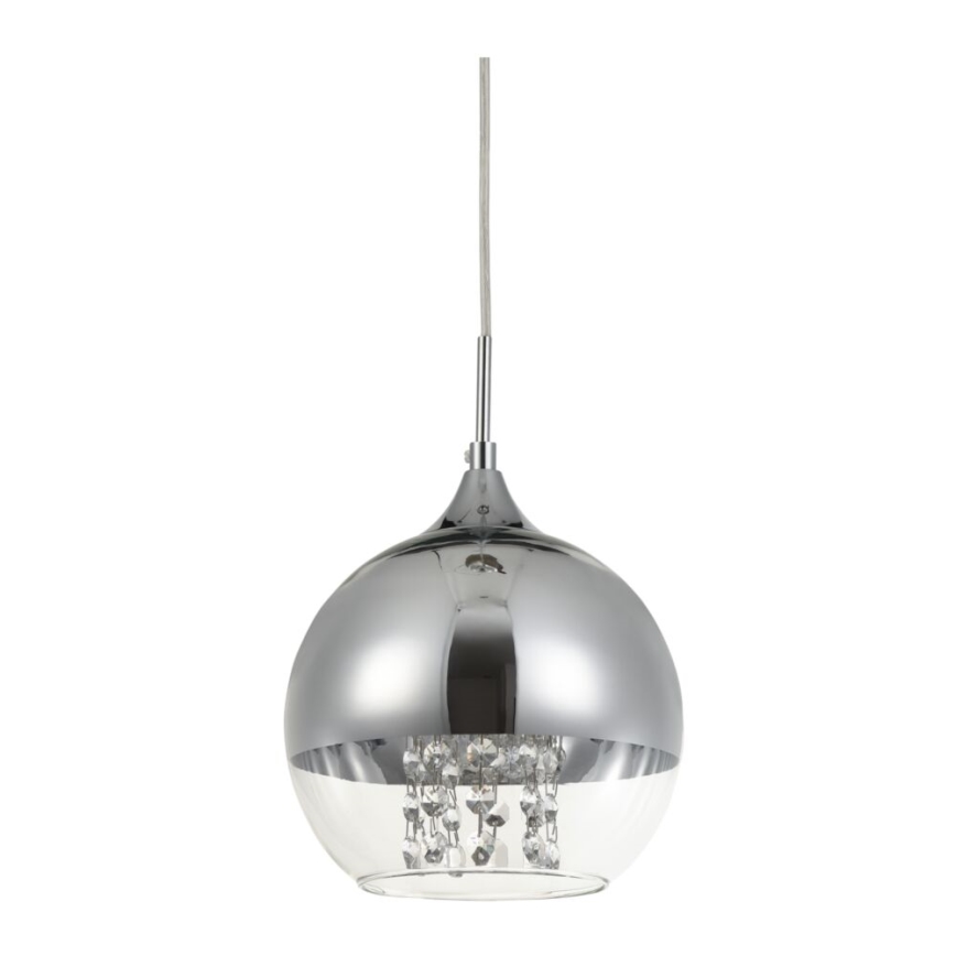 Maytoni P140-PL-110-1-N - Lestenec na vrvici FERMI 1xE27/60W/230V sijajni krom