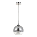 Maytoni P140-PL-110-1-N - Lestenec na vrvici FERMI 1xE27/60W/230V sijajni krom