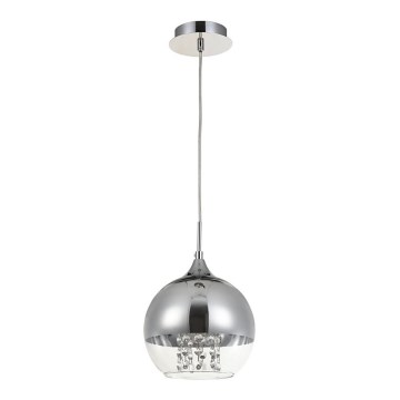 Maytoni P140-PL-110-1-N - Lestenec na vrvici FERMI 1xE27/60W/230V sijajni krom