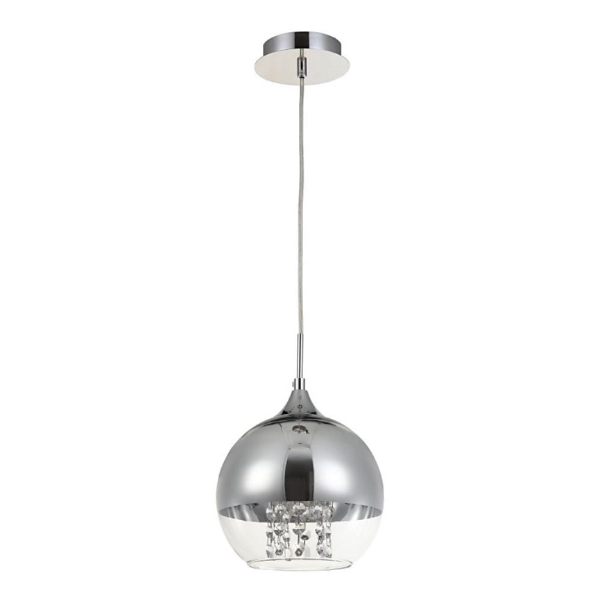 Maytoni P140-PL-110-1-N - Lestenec na vrvici FERMI 1xE27/60W/230V sijajni krom