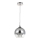 Maytoni P140-PL-110-1-N - Lestenec na vrvici FERMI 1xE27/60W/230V sijajni krom