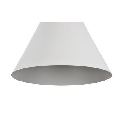 Maytoni P359-PL-01-W - Lestenec na vrvici BICONES 1xE27/60W/230V pr. 22 cm bela/bež