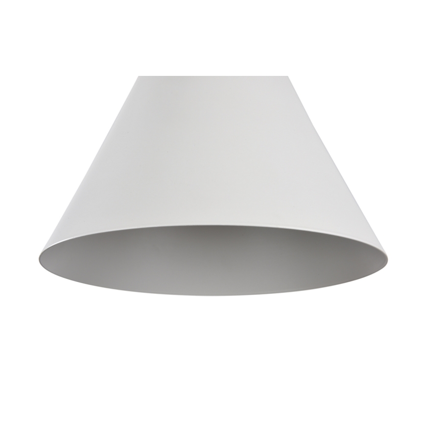 Maytoni P359-PL-01-W - Lestenec na vrvici BICONES 1xE27/60W/230V pr. 22 cm bela/bež
