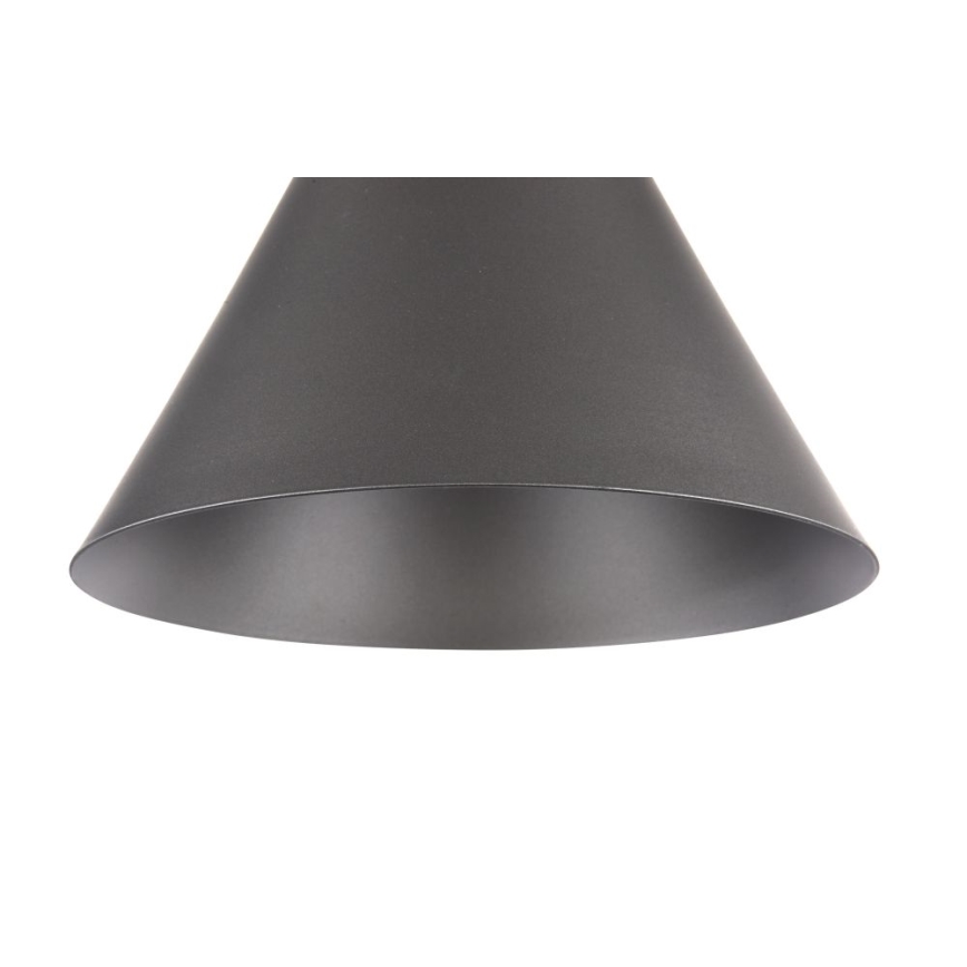 Maytoni P359-PL-220-C - Lestenec na vrvici BICONES 1xE27/60W/230V pr. 22 cm siva/bež