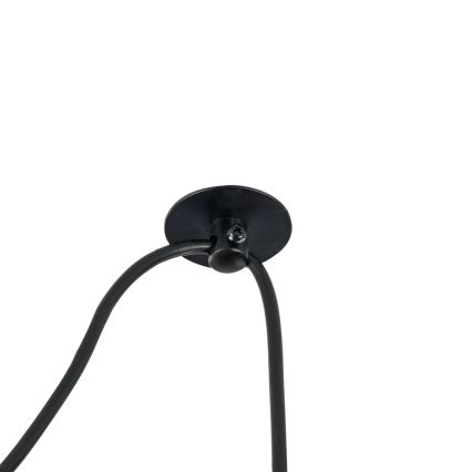 Maytoni T434-PL-01-GR - Lestenec na vrvici BRONI 1xE27/60W/230V pr. 16 cm siva