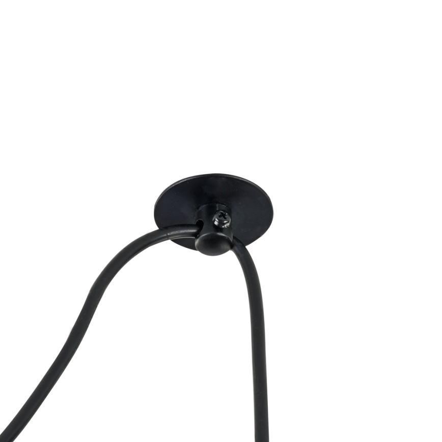 Maytoni T434-PL-01-GR - Lestenec na vrvici BRONI 1xE27/60W/230V pr. 16 cm siva