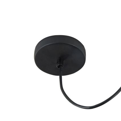 Maytoni T451-PL-01-GR - Lestenec na vrvici BRONI 1xE27/60W/230V pr. 20 cm siva