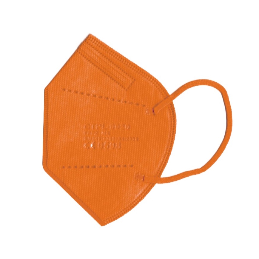 Media Sanex Zaščitna maska FFP2 NR oranžna 20 kom.