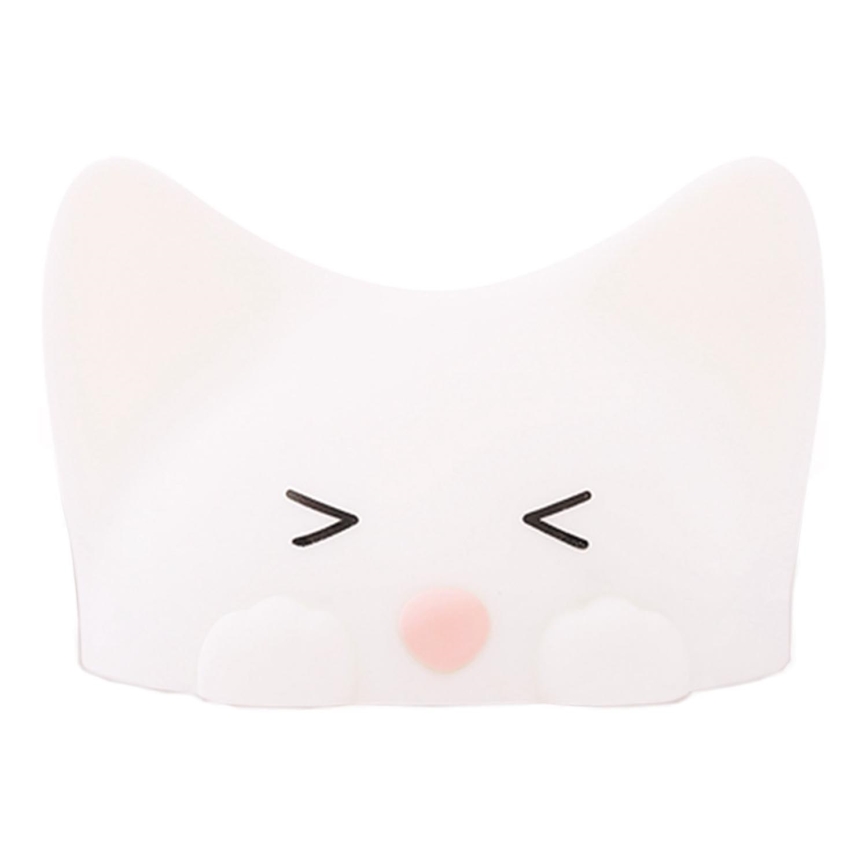 MegaLight - LED RGB Zatemnitvena polnilna otroška svetilka na dotik CATTY CAT LED/5V
