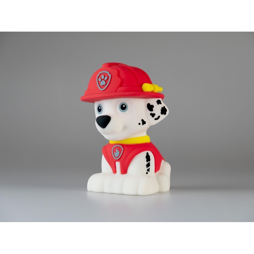 MegaLight - LED Zatemnitvena polnilna otroška svetilka PAW PATROL MARSHALL LED/5V