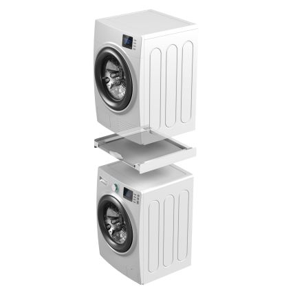 Meliconi 656114 - Nastavek za zlaganje pralnega in sušilnega stroja 70 cm, bel