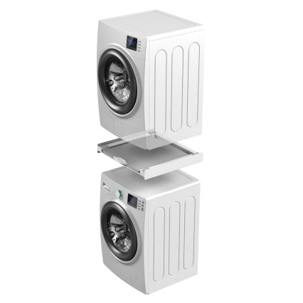 Meliconi 656114 - Nastavek za zlaganje pralnega in sušilnega stroja 70 cm, bel