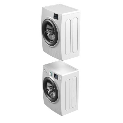 Meliconi 656116 - Vmesni adapter za zlaganje pralnega in sušilnega stroja, 46 cm, bela