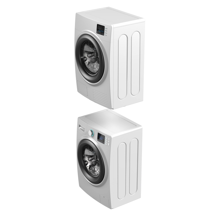 Meliconi 656116 - Vmesni adapter za zlaganje pralnega in sušilnega stroja, 46 cm, bela