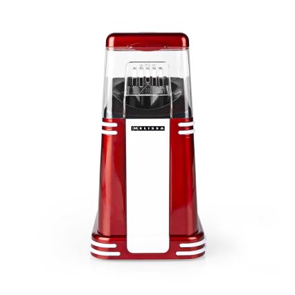 Melissa - retro aparat za kokice z vročim zrakom 1200 W/230 V, rdeča