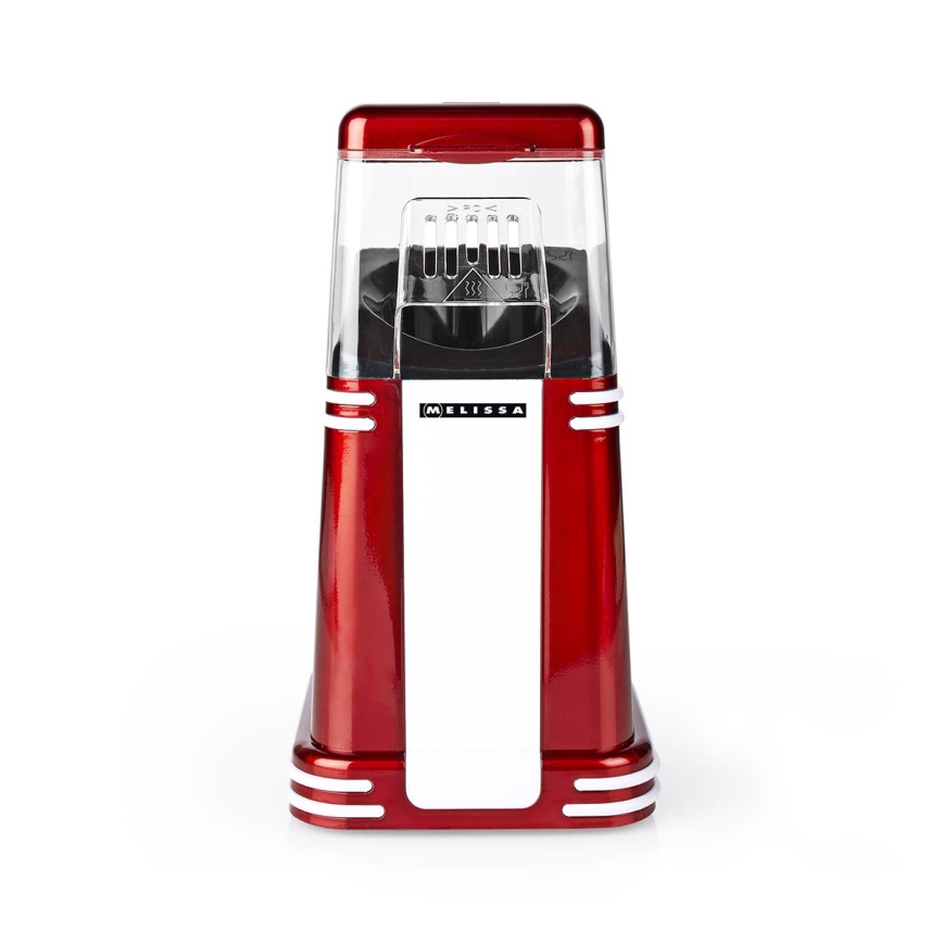 Melissa - retro aparat za kokice z vročim zrakom 1200 W/230 V, rdeča